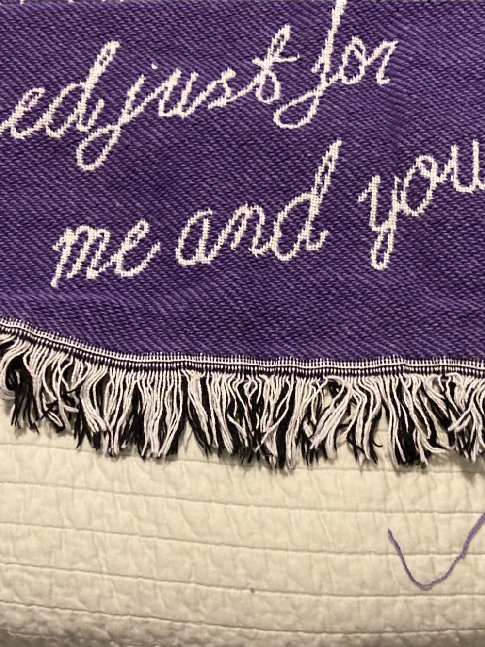 Taylor Swift Long Live Blanket - Defect - Picture 7 of 7